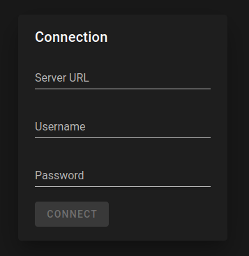 login modal screenshot